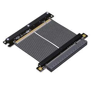 ADT-M33 PCIe 4.0 x16 Extension Cable 15CM Dual Reverse Gen4 256G/bps Graphics Card Extender Compatible with ITX A4 Chassis (M33JK-TS) ADT-M33 PCIe 4.0 x16 Extension Cable 15CM Dual Reverse Gen4 256G/bps Graphics Card Extender Compatible with ITX A4 Chassis (M33JK-TS)