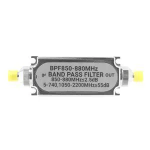 Band Pass Filter Passive BPF Low Pass Filter Sound Meter Band (BPF850-880MHz) Band Pass Filter Passive BPF Low Pass Filter Sound Meter Band (BPF850-880MHz)