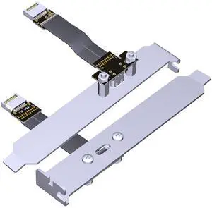 USB3.2 Extension Cable USB-C Female to Type E Male 19P/20P Motherboard Converter Cable (T8T-F6A+BK,15cm) USB3.2 Extension Cable USB-C Female to Type E Male 19P/20P Motherboard Converter Cable (T8T-F6A+BK,15cm)