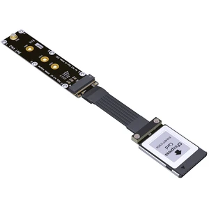 CFexpress Type B to M.2 NVMe 2280 Key-M SSD PCIe 4.0 Extension Cable CFe Converter Compatible for Canon R5 Nikon Z6Z7 Xbox Storage Card Adapter (25cm,R94ST) CFexpress Type B to M.2 NVMe 2280 Key-M SSD PCIe 4.0 Extension Cable CFe Converter Compatible for Canon R5 Nikon Z6Z7 Xbox Storage Card Adapter (25cm,R94ST)