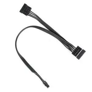 JMT PC Power Supply Cable Motherboard ATX Mini 4 Pin to SATA SSD for Lenovo M410 M415 M425 B415 M610 M710 M4200R Motherboard 4P to 1 / Turn 2 SATA (Type 4 45cm) JMT PC Power Supply Cable Motherboard ATX Mini 4 Pin to SATA SSD for Lenovo M410 M415 M425 B415 M610 M710 M4200R Motherboard 4P to 1 / Turn 2 SATA (Type 4 45cm)