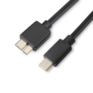 USB 3.0 2.0 Micro B Mini USB 10Pin Cable USB3.1 Type C Fast Data Sync Cord Extension Male M-M 30cm for SSD HDD Enclosure (Type-c to Micro B) USB 3.0 2.0 Micro B Mini USB 10Pin Cable USB3.1 Type C Fast Data Sync Cord Extension Male M-M 30cm for SSD HDD Enclosure (Type-c to Micro B)