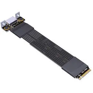 JMT ADT-K49SA-BK PCIe4.0 x4 M.2 NVMe to OcuLink SFF-8611/8612 Adapter 64Gbps Graphics Card External Extension Cable (K49SA-BK,15cm) JMT ADT-K49SA-BK PCIe4.0 x4 M.2 NVMe to OcuLink SFF-8611/8612 Adapter 64Gbps Graphics Card External Extension Cable (K49SA-BK,15cm)