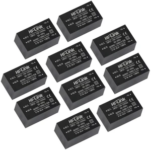 10pcs Mini Step-Down Power Supply Intelligent Household Switch Power Module HLK-PM01 HLK-5M05 10M05 HLK-2M05 AC DC 220V to 5V/3.3V/12V (HLK-10M05 5V 10W) 10pcs Mini Step-Down Power Supply Intelligent Household Switch Power Module HLK-PM01 HLK-5M05 10M05 HLK-2M05 AC DC 220V to 5V/3.3V/12V (HLK-10M05 5V 10W)