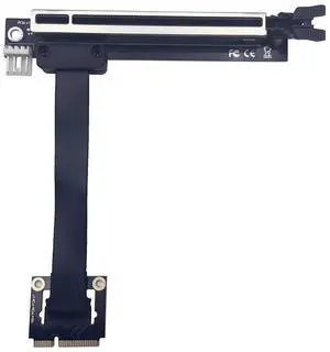 PCIe 16X to Mini PCIE Riser Cable PCIE Extension for Graphics Card (PCIe3.0, 20cm) PCIe 16X to Mini PCIE Riser Cable PCIE Extension for Graphics Card (PCIe3.0, 20cm)