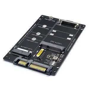 JMT NGFF+MSATA to SATA3 Adapter Card M2 Key B-M SSD to 6G Interface Converter Card (Adapter Card) JMT NGFF+MSATA to SATA3 Adapter Card M2 Key B-M SSD to 6G Interface Converter Card (Adapter Card)
