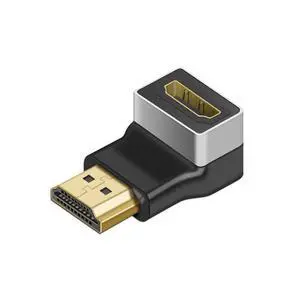 JMT HD Adapter 4K/8K Compatible with HDMI 2Pack Female Male to Female Fully Shielded HD Connector (Cubic Bend M to F 4K) JMT HD Adapter 4K/8K Compatible with HDMI 2Pack Female Male to Female Fully Shielded HD Connector (Cubic Bend M to F 4K)