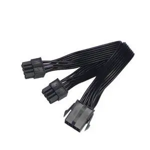 JMT CPU Power Splitter Cable 8Pin to Dual CPU 8 Pin CPU 12V to Motherboard Power Adapter Y Splitter Extension Cord Cable (40cm) JMT CPU Power Splitter Cable 8Pin to Dual CPU 8 Pin CPU 12V to Motherboard Power Adapter Y Splitter Extension Cord Cable (40cm)