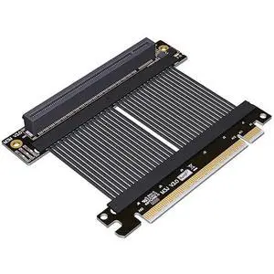 JMT ADT-M33 JM JK PCIe 4.0 x16 Graphics Card Extension Cable Gen4 256Gbps 15CM Compatible with ATX Chassis RTX4090 RX7900xtx GPU (M33JM-SL) JMT ADT-M33 JM JK PCIe 4.0 x16 Graphics Card Extension Cable Gen4 256Gbps 15CM Compatible with ATX Chassis RTX4090 RX7900xtx GPU (M33JM-SL)
