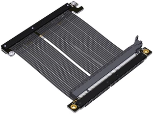 ADT-K33U PCIe 5.0 x16 Extension Cable 512Gbps High Speed Lossless Flexible GPU Riser for PC Cases Servers ITX Builds Computer RTX5090 (15cm,K33UF-TU-FG) ADT-K33U PCIe 5.0 x16 Extension Cable 512Gbps High Speed Lossless Flexible GPU Riser for PC Cases Servers ITX Builds Computer RTX5090 (15cm,K33UF-TU-FG)