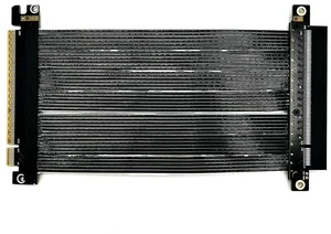 ADT-K33U PCIe 5.0 x16 Extension Cable 512Gbps High Speed Lossless Flexible GPU Riser for PC Cases Servers ITX Builds Computer RTX5090 (K33UF-TU,15cm) ADT-K33U PCIe 5.0 x16 Extension Cable 512Gbps High Speed Lossless Flexible GPU Riser for PC Cases Servers ITX Builds Computer RTX5090 (K33UF-TU,15cm)