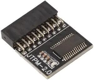 TPM 2.0 Module 18 Pin, TPM 2.0 Encryption Security Module for ASROCK Motherboard Compatible with Win11 TPM 2.0 Module 18 Pin, TPM 2.0 Encryption Security Module for ASROCK Motherboard Compatible with Win11