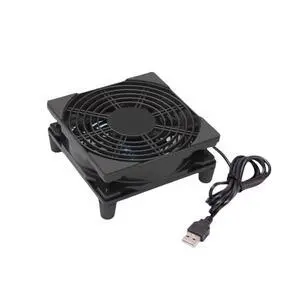 5V Quiet Dual USB Cooling Fan 120mm with 1200mm Cable,38CFM Airflow Cooling for Router, Computer, Mac Mini, PlayStation, Rack DIY Audio Video Network Cabinet Server Cooling Project 5V Quiet Dual USB Cooling Fan 120mm with 1200mm Cable,38CFM Airflow Cooling for Router, Computer, Mac Mini, PlayStation, Rack DIY Audio Video Network Cabinet Server Cooling Project