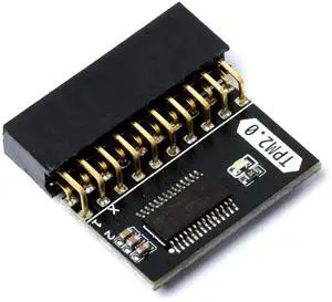 TPM 2.0 Module with 20-1 Pin, TPM 2.0 Encryption Security Module for ASUS Motherboard Compatible with Win11 TPM 2.0 Module with 20-1 Pin, TPM 2.0 Encryption Security Module for ASUS Motherboard Compatible with Win11