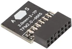 TPM 2.0 Module with 14 Pin, TPM 2.0 Encryption Security Module for ASUS Motherboard Compatible with Win11 TPM 2.0 Module with 14 Pin, TPM 2.0 Encryption Security Module for ASUS Motherboard Compatible with Win11