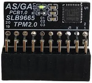 TPM 2.0 Encryption Security Module with 20-1 pin Compatible with Windows 11 for GIGABYTE Motherboard/ASUS Motherboard TPM 2.0 Encryption Security Module with 20-1 pin Compatible with Windows 11 for GIGABYTE Motherboard/ASUS Motherboard