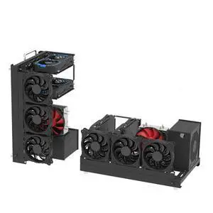 DIY Computer Case PC Frame Desktop Chassis Rack Stand Open Air case Fit ATX X79 X99 Motherboard,Support Vertical Horizontal Water Cooling DIY Computer Case PC Frame Desktop Chassis Rack Stand Open Air case Fit ATX X79 X99 Motherboard,Support Vertical Horizontal Water Cooling