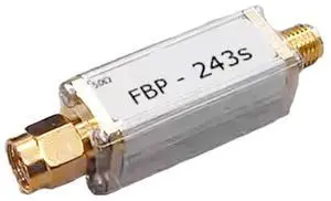 FBP-243s 243.95MHz Saw Bandpass Filter Centre Frequency 300KHz with SMA Connector for Aviation Emergency Band FBP-243s 243.95MHz Saw Bandpass Filter Centre Frequency 300KHz with SMA Connector for Aviation Emergency Band