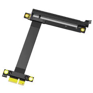 PCI-E 16X to 1X Extension Cable PCIe 3.0 8Gbps High Speed Flexible Adapter Gen3 for 1U/2U Chassis 25CM (16X to 1X) PCI-E 16X to 1X Extension Cable PCIe 3.0 8Gbps High Speed Flexible Adapter Gen3 for 1U/2U Chassis 25CM (16X to 1X)