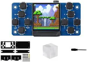 GamePi13 Game Console for Raspberry Pi Onboard 1.3inch LCD 240x240 Resolution, ST7789 Driver Chip, SPI Communication, 12 Customizable Buttons, 3D Visual Effect, IPS Display for Retro Gaming GamePi13 Game Console for Raspberry Pi Onboard 1.3inch LCD 240x240 Resolution, ST7789 Driver Chip, SPI Communication, 12 Customizable Buttons, 3D Visual Effect, IPS Display for Retro Gaming