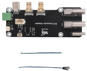 Micro HDMI to HDMI Adapter Board for Raspberry Pi 5 / 4B, Two Power Supply Methods Supports Dual 4K Outputs Easy to Connect The HDMI Screens Micro HDMI to HDMI Adapter Board for Raspberry Pi 5 / 4B, Two Power Supply Methods Supports Dual 4K Outputs Easy to Connect The HDMI Screens