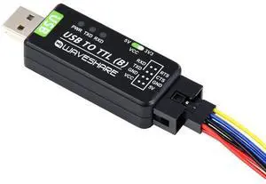 Industrial Grade USB to TTL Converter with Original CH343G Onboard, IO Protection Circuit Industrial Grade USB to TTL Converter with Original CH343G Onboard, IO Protection Circuit