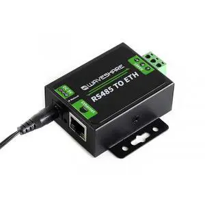Waveshare RS485 to Ethernet Converter Industrial RS485 to RJ45 Converter High Speed Low Power Upgradable Waveshare RS485 to Ethernet Converter Industrial RS485 to RJ45 Converter High Speed Low Power Upgradable