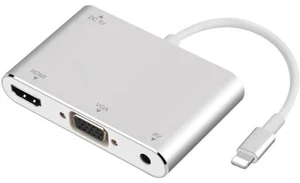 For Lightning To VGA HDMI Converter Digital AV TV Cable Adapter For Apple iPad i For Lightning To VGA HDMI Converter Digital AV TV Cable Adapter For Apple iPad i