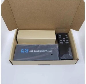 4x1 Multi-viewer switcher 4K Seamless Quad Screen Real Time Multi Viewer Splitte 4x1 Multi-viewer switcher 4K Seamless Quad Screen Real Time Multi Viewer Splitte