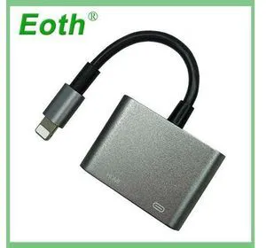 Lighting to HDMI Digital AV Adapter for iPhone Lightning to HD TV Audio Video HD Lighting to HDMI Digital AV Adapter for iPhone Lightning to HD TV Audio Video HD