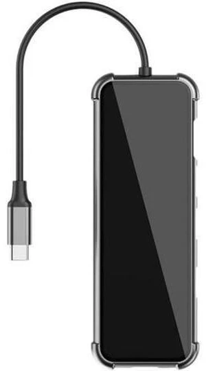 Aomoproing 6 in 1 USB Type C HUB with to 4K@30Hz HDMI-Compatible USB 3.0 SD/TF M Aomoproing 6 in 1 USB Type C HUB with to 4K@30Hz HDMI-Compatible USB 3.0 SD/TF M