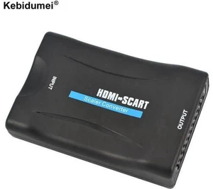 1080P HDMI to scart Adapter Video Audio HDMI Converter scart Adapter HDMI 1.3 sc 1080P HDMI to scart Adapter Video Audio HDMI Converter scart Adapter HDMI 1.3 sc