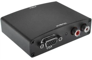 VGA To HDMI-compatible Converter Audio Video Sync Output With AV Audio R/L Power VGA To HDMI-compatible Converter Audio Video Sync Output With AV Audio R/L Power