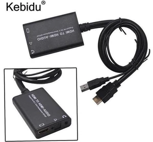 4K 3D HDMI to HDMI+SPDIF Audio Converter adapter Cable with USB cable For Xbox 3 4K 3D HDMI to HDMI+SPDIF Audio Converter adapter Cable with USB cable For Xbox 3