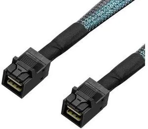2 Pack Internal Mini SAS HD SFF-8643 to SFF-8643 Cable, Internal Mini 2 Pack Internal Mini SAS HD SFF-8643 to SFF-8643 Cable, Internal Mini