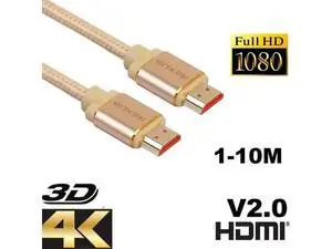 Cable 2.0 4K 1080P HDMI to HDMI Cable 1-10m HDMI Cables Adapter 3D for TV LCD la Cable 2.0 4K 1080P HDMI to HDMI Cable 1-10m HDMI Cables Adapter 3D for TV LCD la