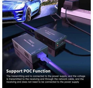 Audio Video Converter For PC Ps5 TV Monitor HDMI KVM extender 60M over cat5/6 et Audio Video Converter For PC Ps5 TV Monitor HDMI KVM extender 60M over cat5/6 et