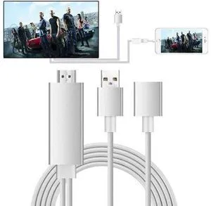 Lightning To 1080P to HDMI Cable Adapter TV HD Cable for iPhone7 / 7s / 6 / 6S / Lightning To 1080P to HDMI Cable Adapter TV HD Cable for iPhone7 / 7s / 6 / 6S /