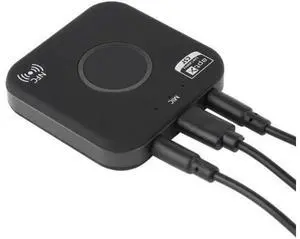 Bluetooth Transmitter and Receiver Adapter 4.2 Audio APT-X NFC CVC6.0 Built-in M Bluetooth Transmitter and Receiver Adapter 4.2 Audio APT-X NFC CVC6.0 Built-in M