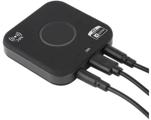 Bluetooth Transmitter Receiver Adapter 3.5mm Audio APT-X NFC CVC6.0 Built-in Mic Bluetooth Transmitter Receiver Adapter 3.5mm Audio APT-X NFC CVC6.0 Built-in Mic