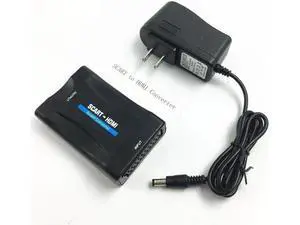 EU US UK AU Plug AC Power Adapter 1080P/720P Scart To HDMI MHL Converter Audio V EU US UK AU Plug AC Power Adapter 1080P/720P Scart To HDMI MHL Converter Audio V