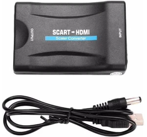 HDMI to Scart Converter Audio Video AV Adapter Support CVBS PAL NTSC Output for HDMI to Scart Converter Audio Video AV Adapter Support CVBS PAL NTSC Output for