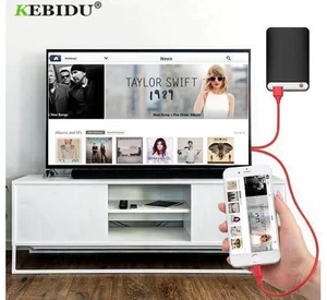 1/2pcs 8 Pin to HDMI Cable HDTV TV Digital AV Adapter USB HDMI 1080P Smart Conve 1/2pcs 8 Pin to HDMI Cable HDTV TV Digital AV Adapter USB HDMI 1080P Smart Conve
