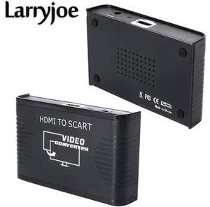 1080P HDMI to SCART Converter Video Audio Adapter For HD TV DVD Box with Power A 1080P HDMI to SCART Converter Video Audio Adapter For HD TV DVD Box with Power A