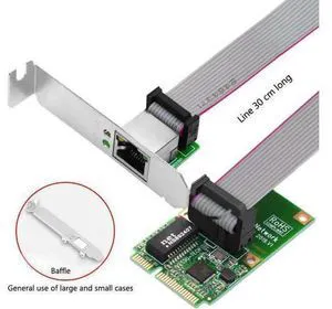 Computer Mini PCI-E Bus Interface RJ45 Network Interface Gigabit Wired Network C Computer Mini PCI-E Bus Interface RJ45 Network Interface Gigabit Wired Network C