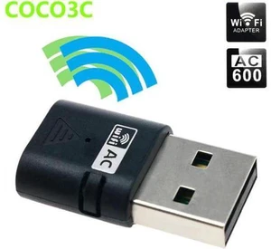 AC 600Mbps WIFI Dual Band Dongle USB Wi Fi Adapter 2.4G+5GHz Antenna AC 600Mbps WIFI Dual Band Dongle USB Wi Fi Adapter 2.4G+5GHz Antenna