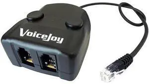 RJ11/RJ9 Handset/Headset adapter TWO Mute Switch and TWO Volume Adjus RJ11/RJ9 Handset/Headset adapter TWO Mute Switch and TWO Volume Adjus