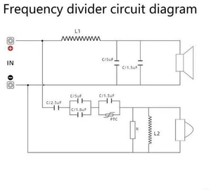450W Bass Subwoofer Crossover Frequency Distributor Divider 2 Way Speaker Crosso 450W Bass Subwoofer Crossover Frequency Distributor Divider 2 Way Speaker Crosso
