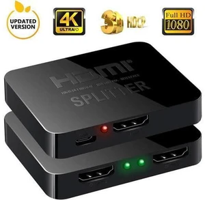 4K HDMI Splitter Full HD 1080p Video HDMI Switch Switcher 1X2 Split 1 in 2 Out A 4K HDMI Splitter Full HD 1080p Video HDMI Switch Switcher 1X2 Split 1 in 2 Out A