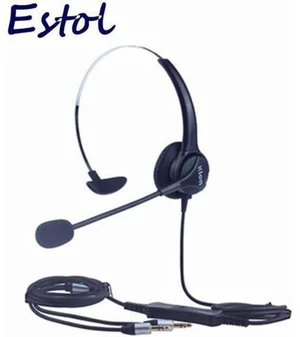 HD voice Hion For600 computer dual 3.5 mm plug,professional headset for call cen HD voice Hion For600 computer dual 3.5 mm plug,professional headset for call cen
